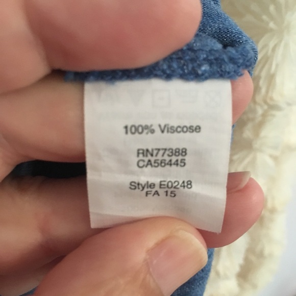 Madewell Anthem Elbow Tee Short Sleeved Curve Edge Scoop Necked Blue XS - Picture 6 of 7